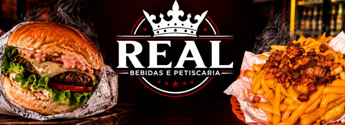Real bebidas & Petiscaria capa