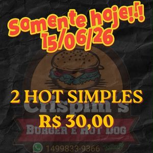 imagem do produto 2 Hot Dog Simples