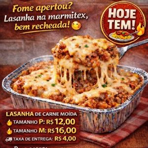 imagem do produto Lasanha de carne moida