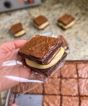 imagem do produto Sandubinha de brownie Ninho com Nutella