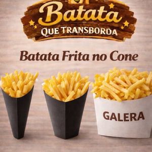 imagem do produto Batata frita no cone G 