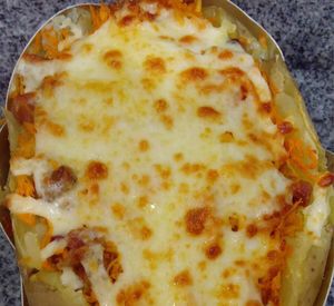 imagem do produto BATATA RECHEADA DE FRANGO E BANCON