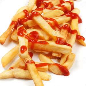imagem do produto Fritas P Ketchup e Queijo Ralado