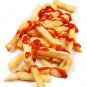 imagem do produto Fritas G Ketchup e Queijo Ralado 