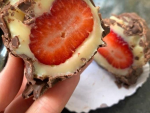 imagem do produto Bombom De Morango 100g