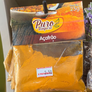 imagem do produto Açafrão 25g