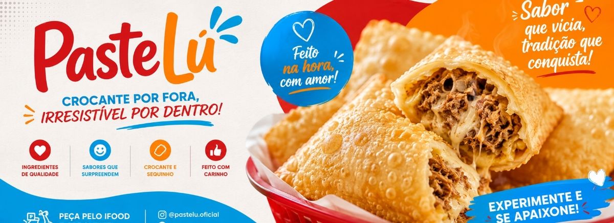 PasteLú Pastelaria capa