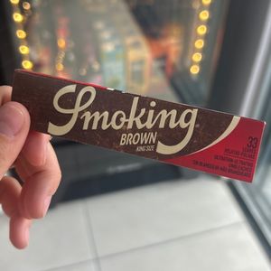imagem do produto Seda Smoking Brown King Size c/33 Folhas