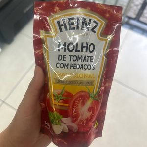 imagem do produto Molho de Tomate com Pedaços Heinz 240g