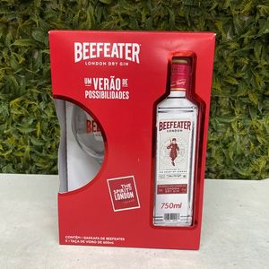 imagem do produto Kit Beefeater Tradicional - Taça de Vidro