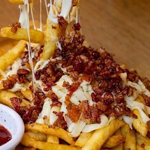 imagem do produto Meia Batata Frita Com Queijo E Bacon