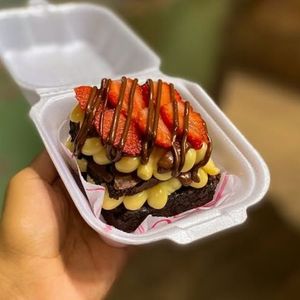 imagem do produto 🍓🍫 FATIA DE MORANGO COM NUTELLA 