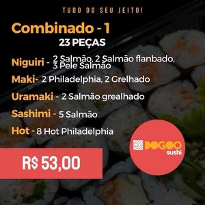 imagem do produto Combo 01,(23 peças )