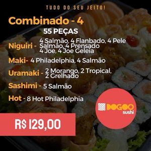 imagem do produto Combo 4,(55 peças )