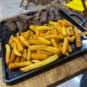 imagem do produto PICANHA NA CHAPA (vinagrete e farofa)