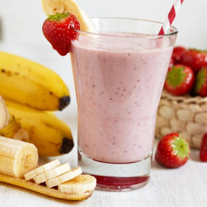 imagem do produto Vitamina, morango com banana. 