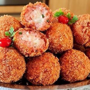 imagem do produto Mini bolinha de calabresa com queijo 
