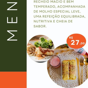 imagem do produto Panqueca Fitness de Frango com Molho Especial