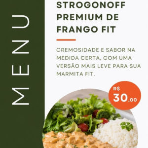 imagem do produto STROGONOFF PREMIUM DE FRANGO FIT