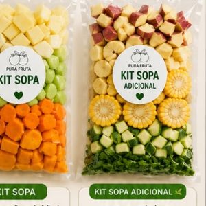 imagem do produto Kit sopa adicional congelado