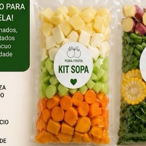 imagem do produto Kit sopa congelada