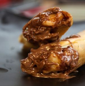 imagem do produto Harumaki - Nutella c/ Banana - 3un