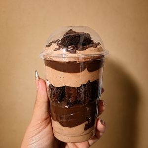 imagem do produto Copo de chocolate com brownie