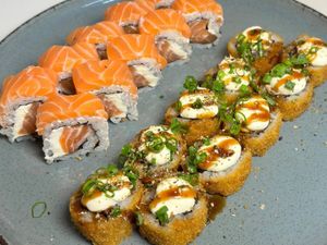 imagem do produto Combo Uramaki de Salmão + Hot Roll Especial