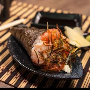 imagem do produto Temaki Salmão Camarão Poró