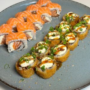 imagem do produto Combo Uramaki Salmão Especial + Hot Roll