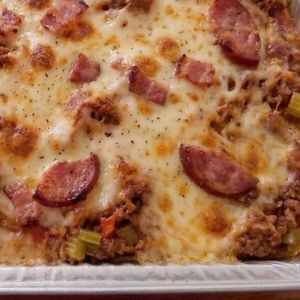 imagem do produto Lasanha de Bacon e Calabresa 500g