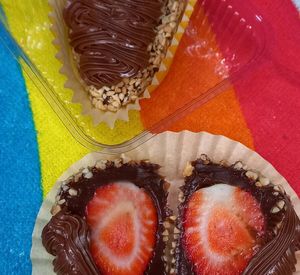 imagem do produto Coxinha Ferrero com Morango