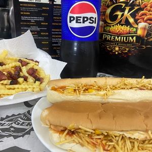 imagem do produto 2 Hot Dogs+1 Refrigerante 2l+1 Porção de fritas crocante+ Tele gratuita 