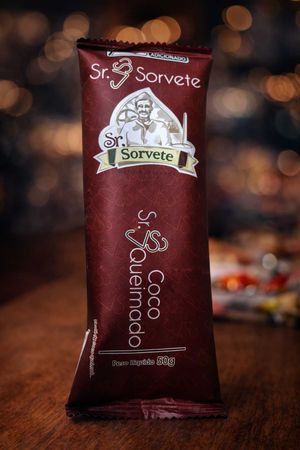 imagem do produto Sr Picolé Coco Queimado