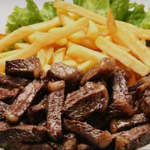 imagem do produto Filé de carne com fritas 