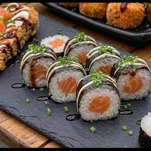 imagem do produto Hossomaki - salmão (10 peças)