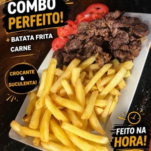 imagem do produto Filé de carne com batata fritas 
