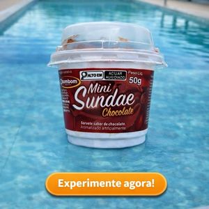 imagem do produto Sorvete Mine sundae chocolate 