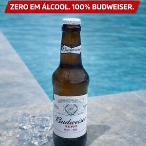 imagem do produto Cerveja Budweiser long neck zero álcool 