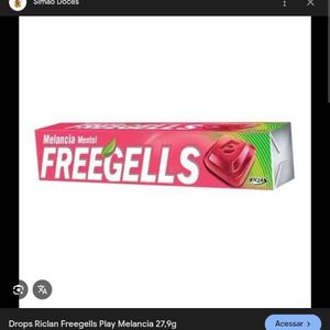 imagem do produto Freegells melancia mentol 