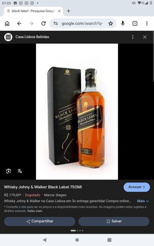 imagem do produto Black Label 