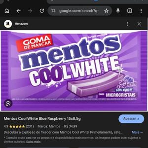 imagem do produto Mentos cool white 