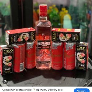imagem do produto Combo beefeater pink 