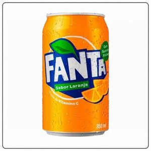 imagem do produto Latinha Fanta Laranja - 350 ml