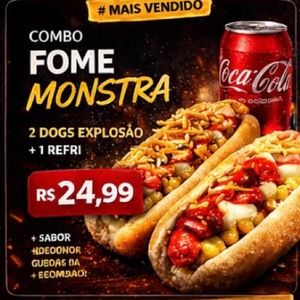 imagem do produto Combo Fome Monstra