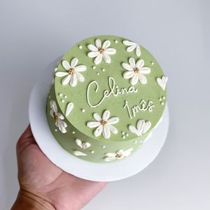 imagem do produto Mini Bolo Decorado 450g. 