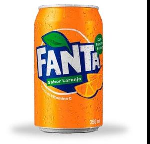 imagem do produto REFRIGERANTE LATA 350ML - FANTA LARANJA