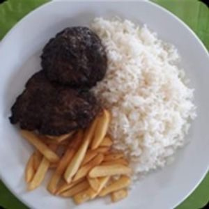 imagem do produto Filé com arroz e batata frita