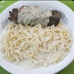 imagem do produto Filé recheado com talharim ao molho branco