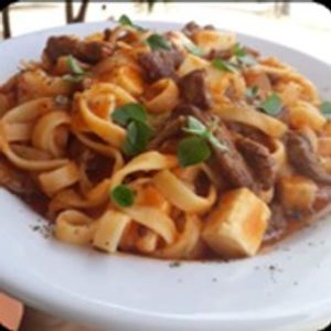 imagem do produto Fettuccine com filé e queijo